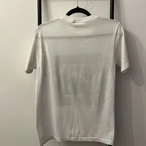 Lee | Shirts | Vintage 9s Lee White Graphic Blue Move Wave